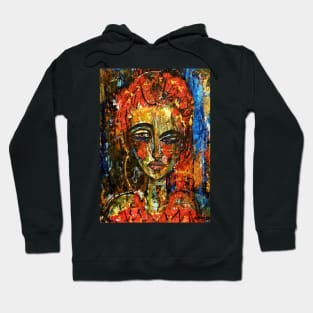 Valeria la peintre depressive Hoodie